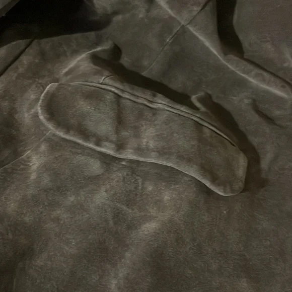 Free People Brown Bear BNWT 
Paper Cut Faux Suede Blazer Sz Large - Picture 12 of 15